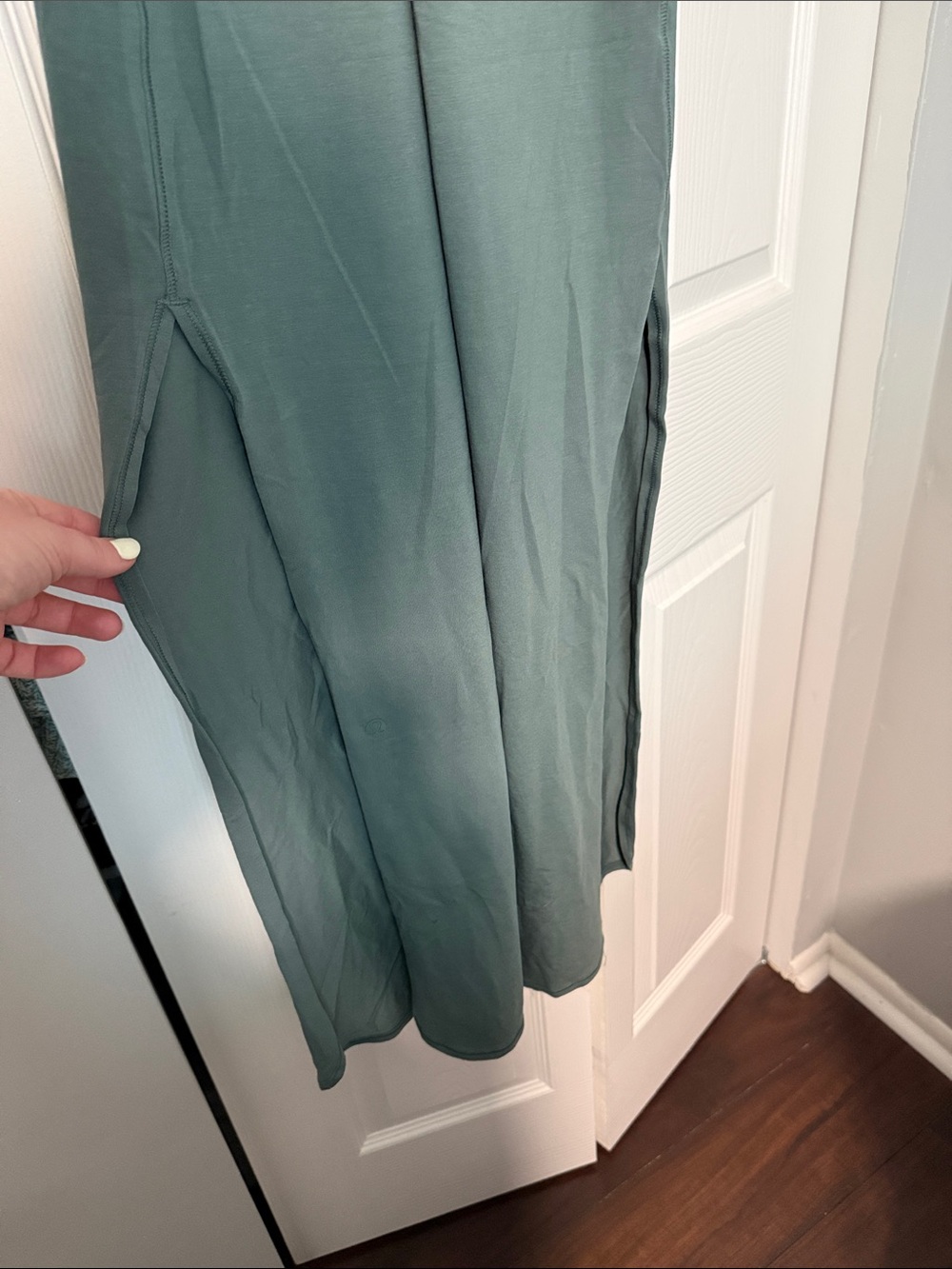 lululemon athletica Sleeveless Racerback Maxi Dress in Sage - Picture 3 of 4